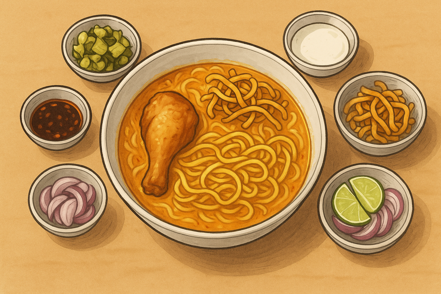 Khao Soi – Thailands cremiges Curry mit Geschichte