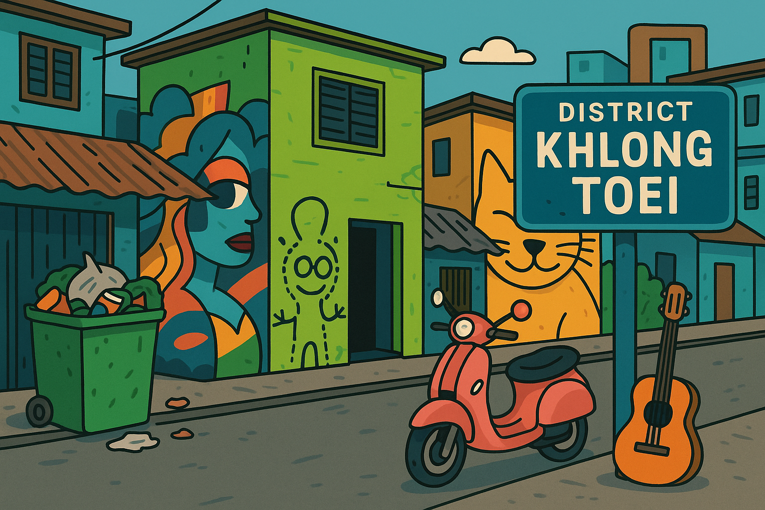 Abseits der Skyline: Warum du Klong Toei in Bangkok gesehen haben solltest