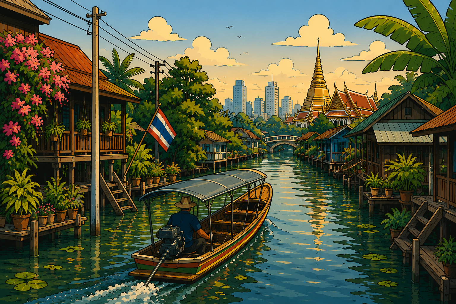 Warum Thailand ohne seine Kanäle heute völlig anders aussehen würde