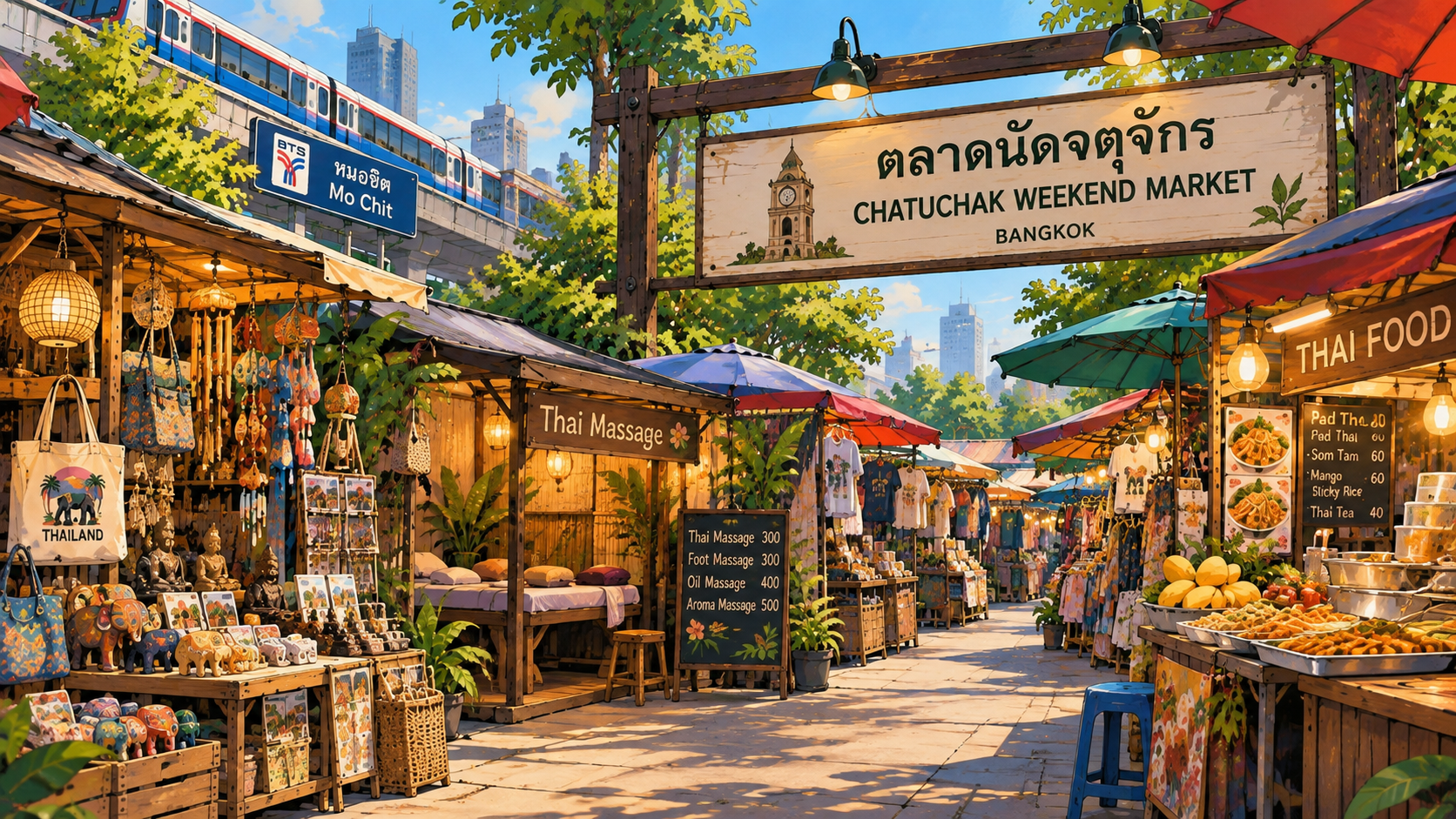 Chatuchak Weekend Market Bangkok: Alles was wissen musst