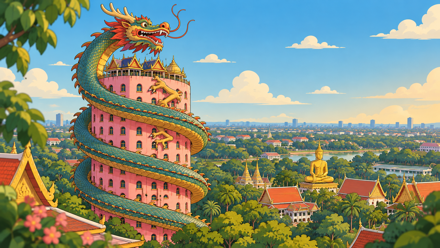 Bangkok Geheimtipp: Der Drachentempel Wat Sam Phram